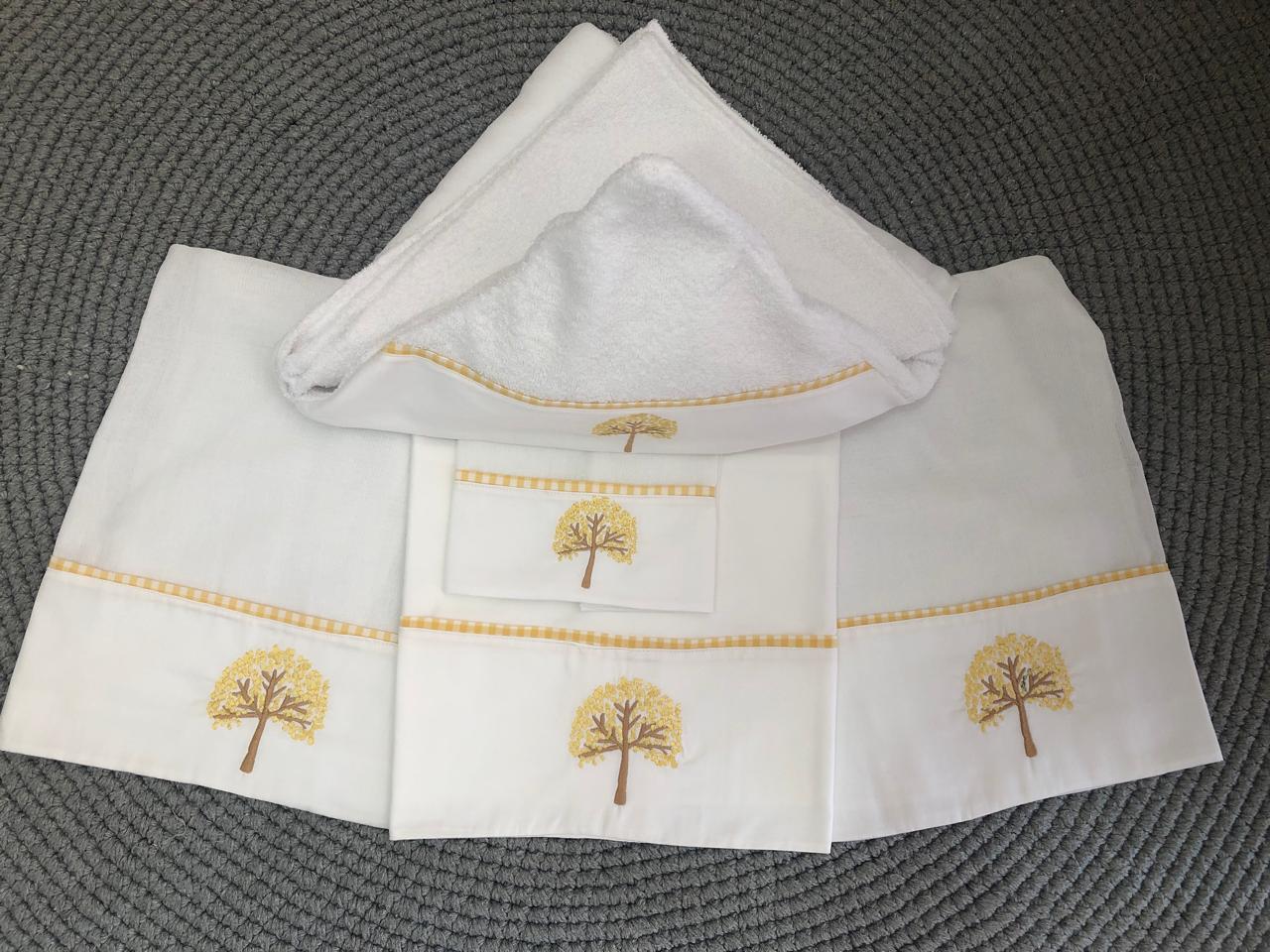 Kit maternidade 6peças 100% algodão