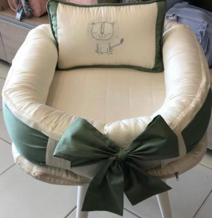 Ninho+ almofadinha personalizada