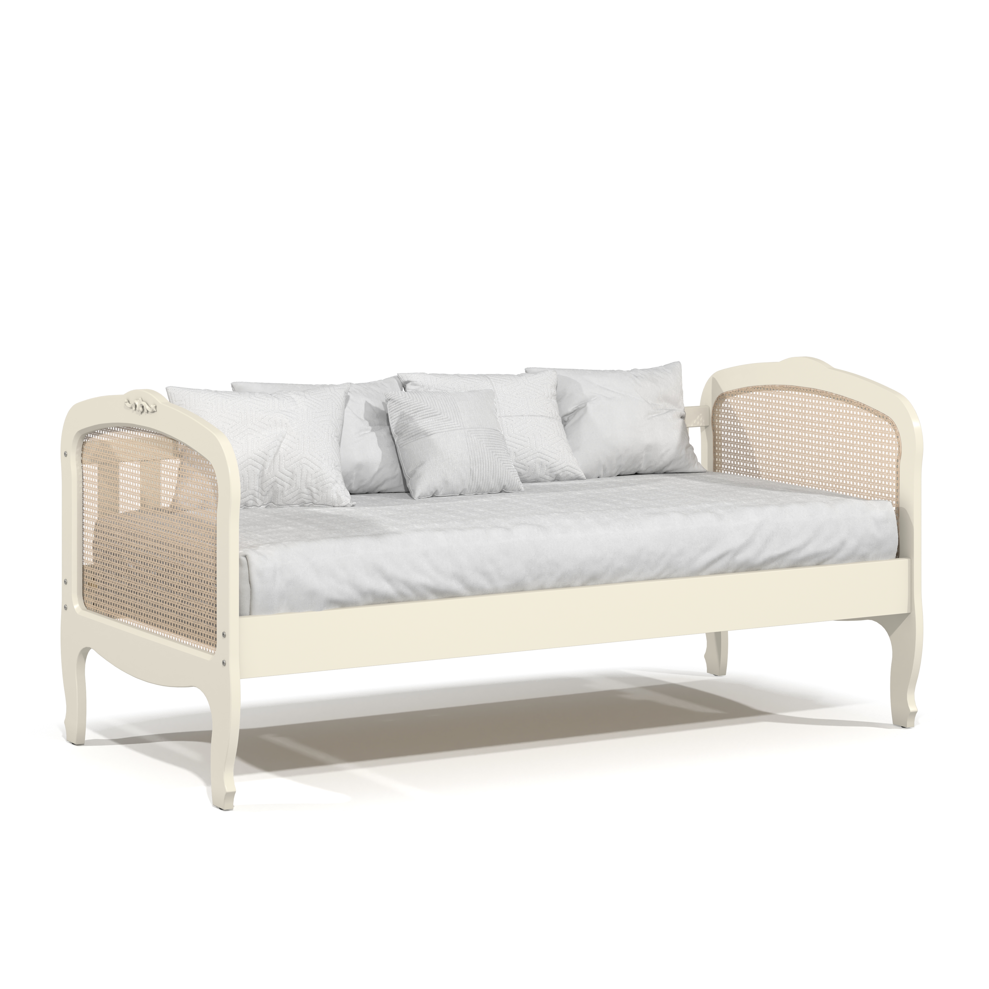 Cama Babá Provence Palha- Off White